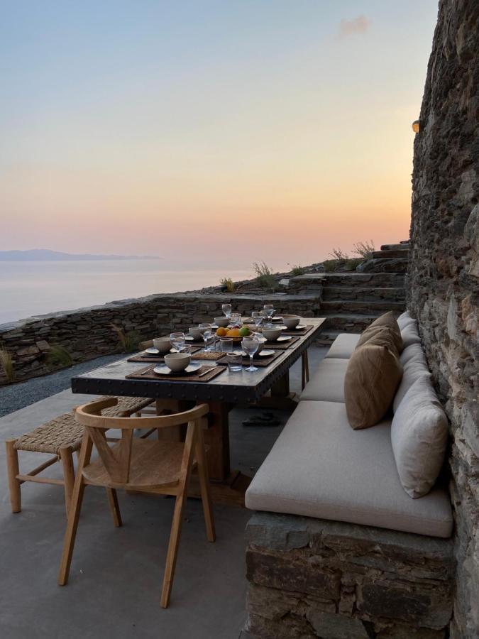 The Detailor - Tinos House Villa Agios Romanos Exteriör bild