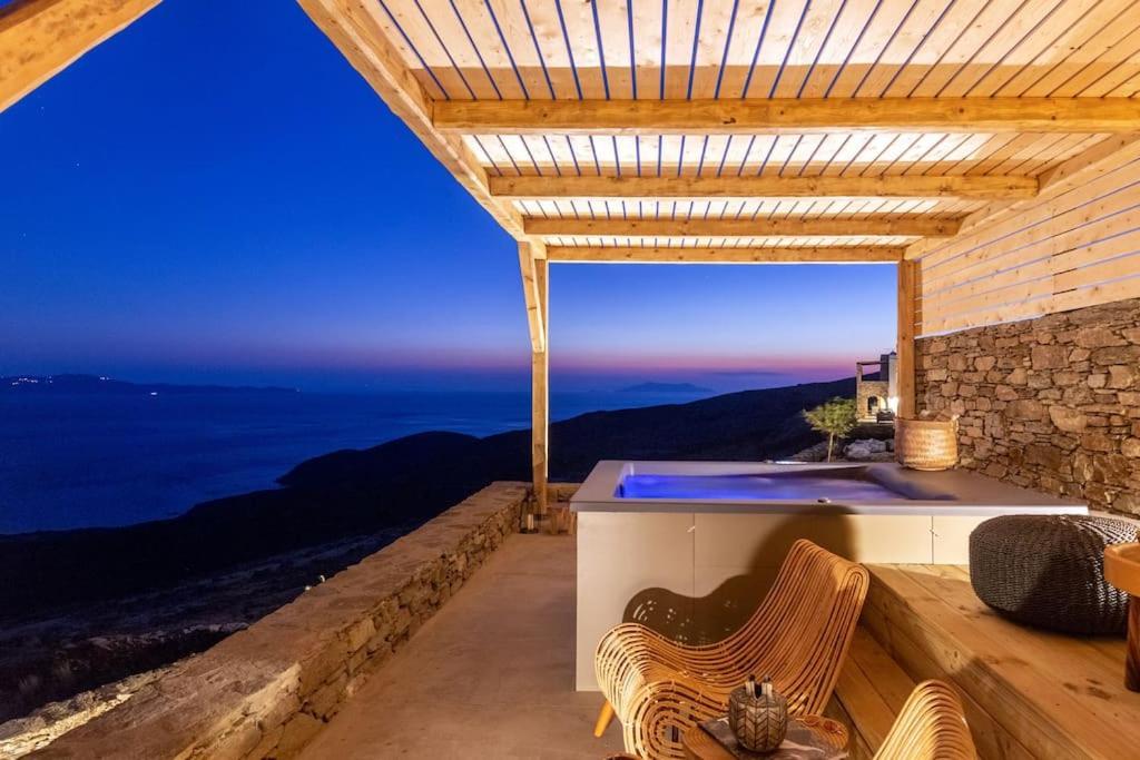The Detailor - Tinos House Villa Agios Romanos Exteriör bild